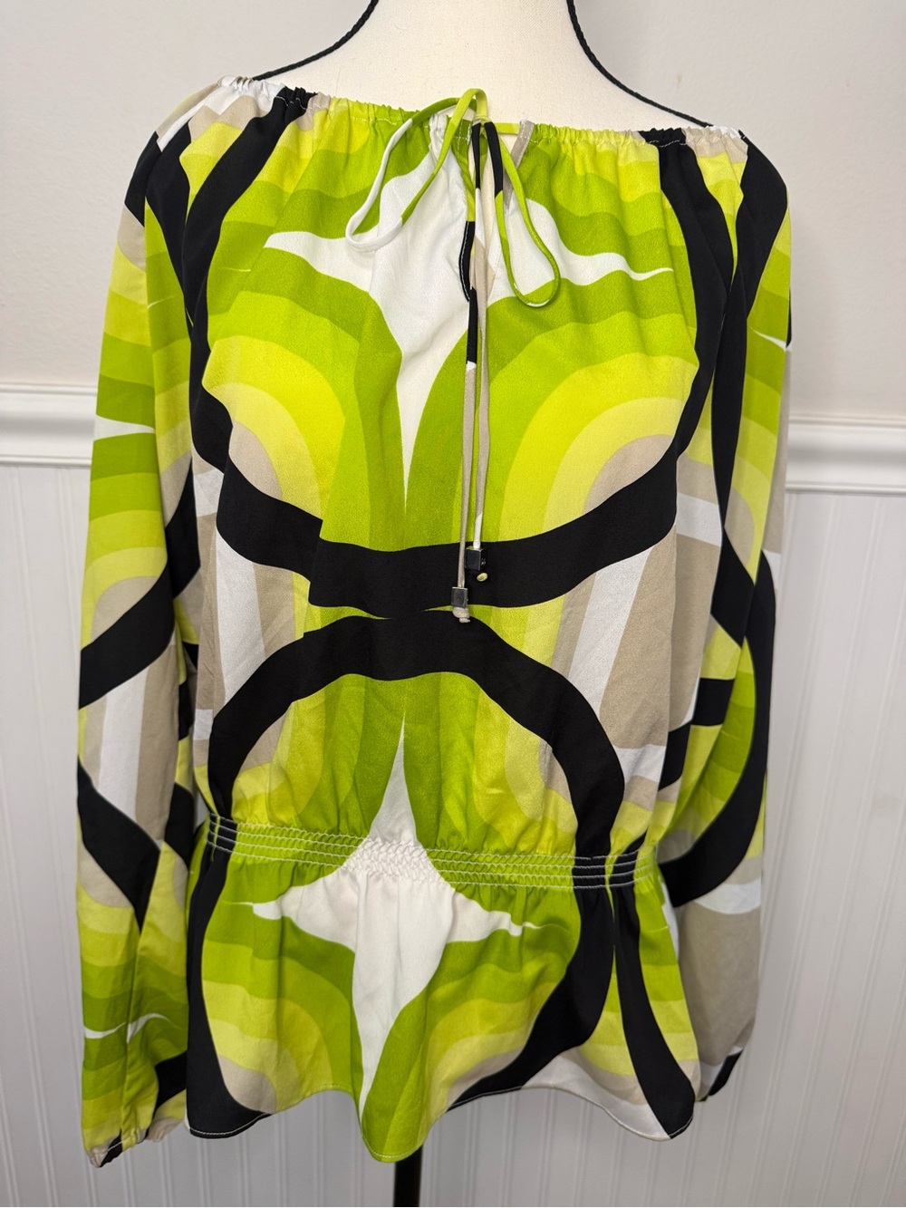 Michael Kors retro blouse